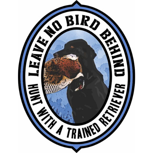 Black Labrador Decal in Color (Upland Series)
