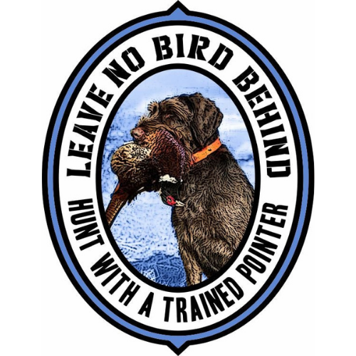 German Wirehaired Pointer Decal in Color (Upland Series)